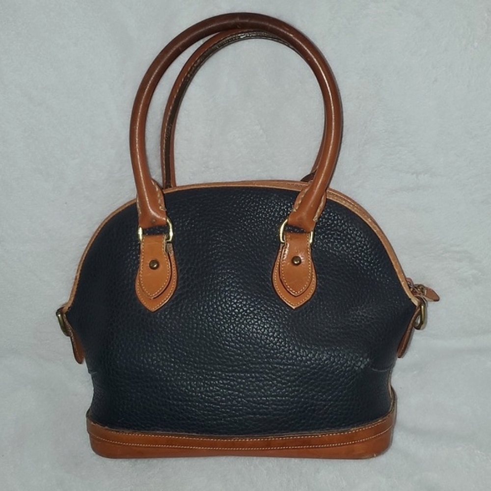 Dooney & Bourke Vintage All Weather Leather Satchel Handbag - Picture 2 of 12